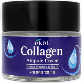 Ekel Ампульный крем для лица с коллагеном Collagen Ampule Cream 70 мл