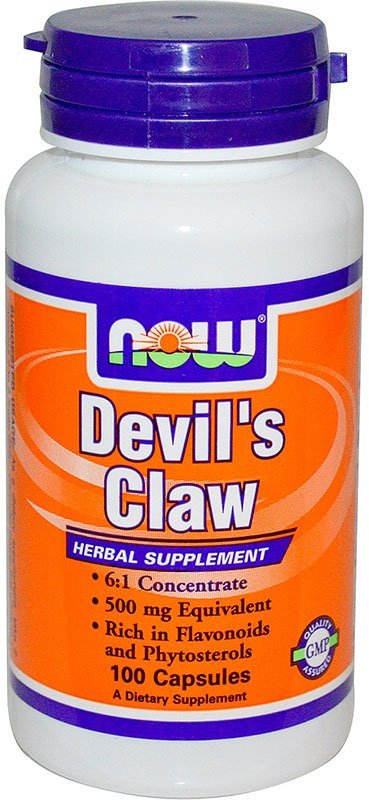 Now Devil's Claw Root 500 мг 100 капсул 