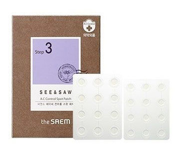 The Saem See & Saw A.C Control Spot Patch Патчи для проблемной кожи, 2*12мм 