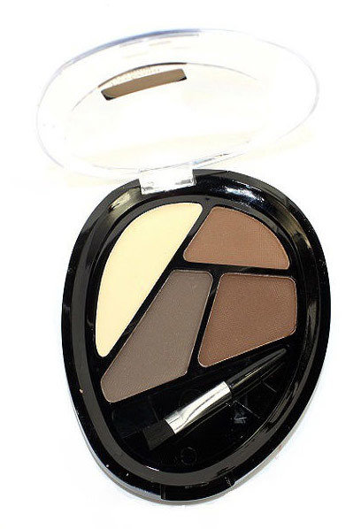 Spada Cosmetics 03-Тени для бровей 4 цветные с воском