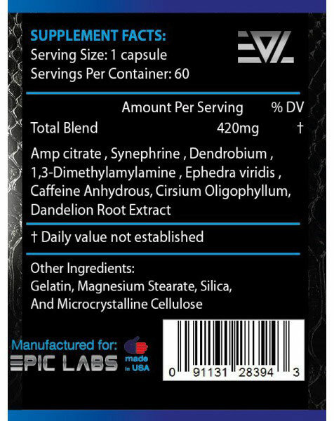 Epic Labs Black Snake 60 капсул