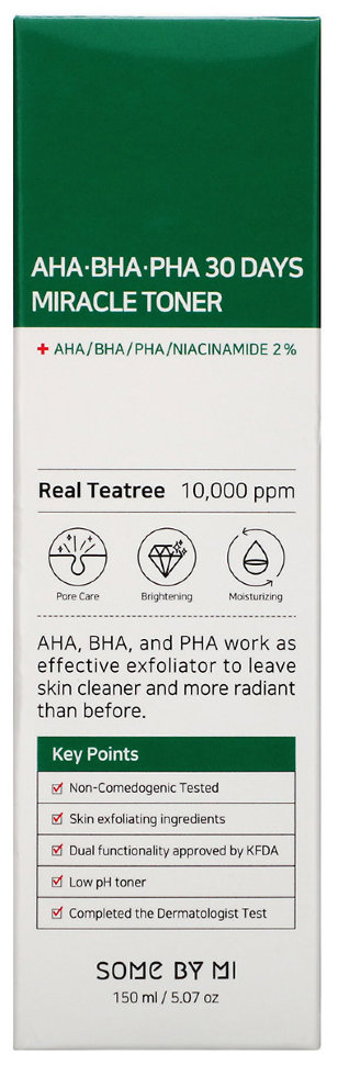 Somebymi Тонер для лица Aha.Bha.Pha 30 Days Miracle Toner 150 мл 