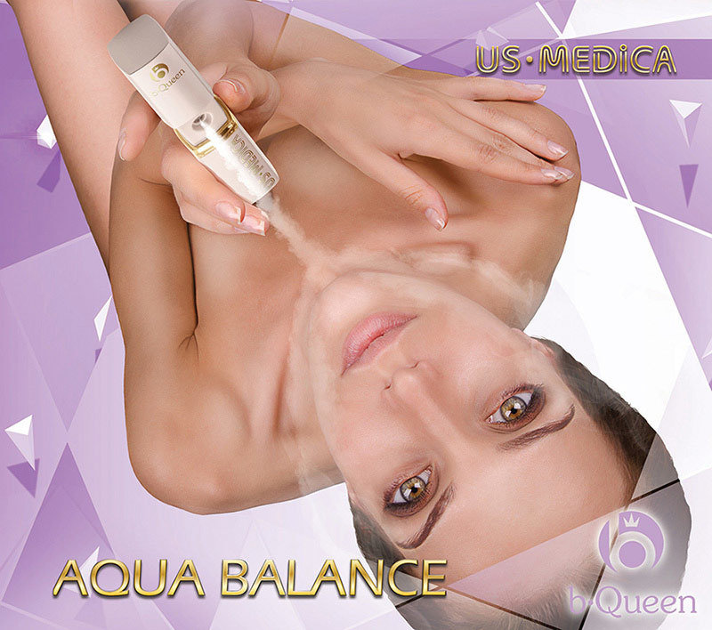 Us Medica Ультразвуковой увлажнитель Aqua Balance Af (розовый/золотой) 