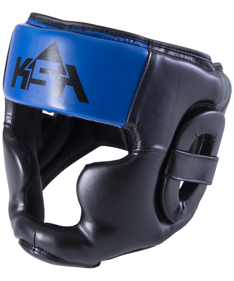 Шлем закрытый Skull Blue, S