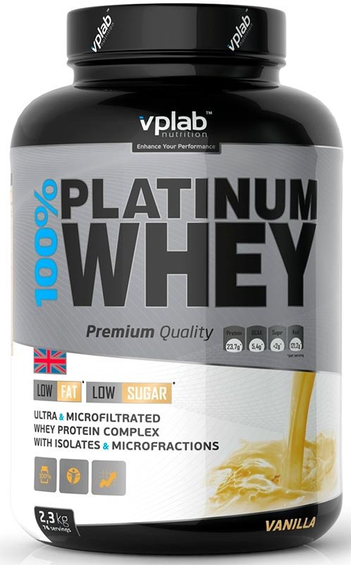 100% Platinum Whey (VPLab) 2,3 кг