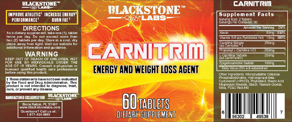 BlackStone Labs Carnitrim 60 таблеток