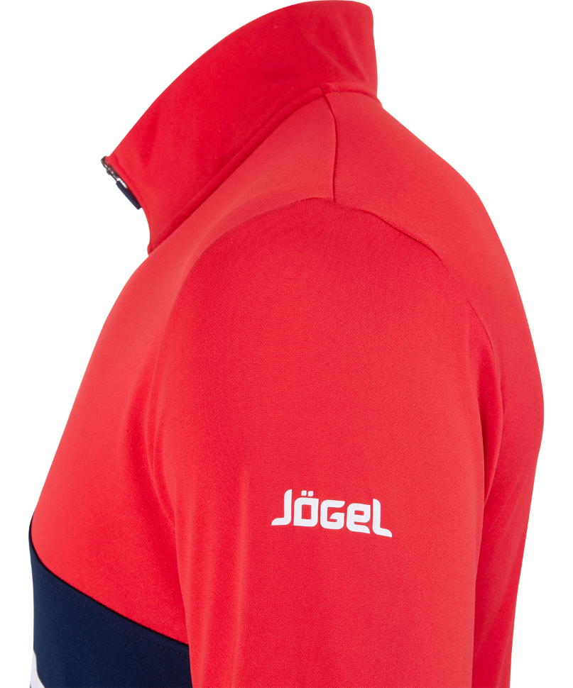 Костюм тренировочный JPS-4301-921, полиэстер, темно-синий/красный/белый, детский