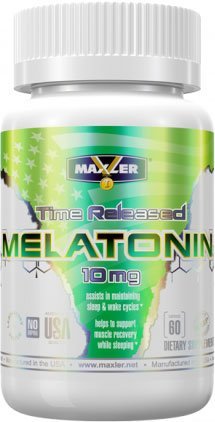 Maxler Usa Melatonin Time Released 10 мг 60 таблеток 