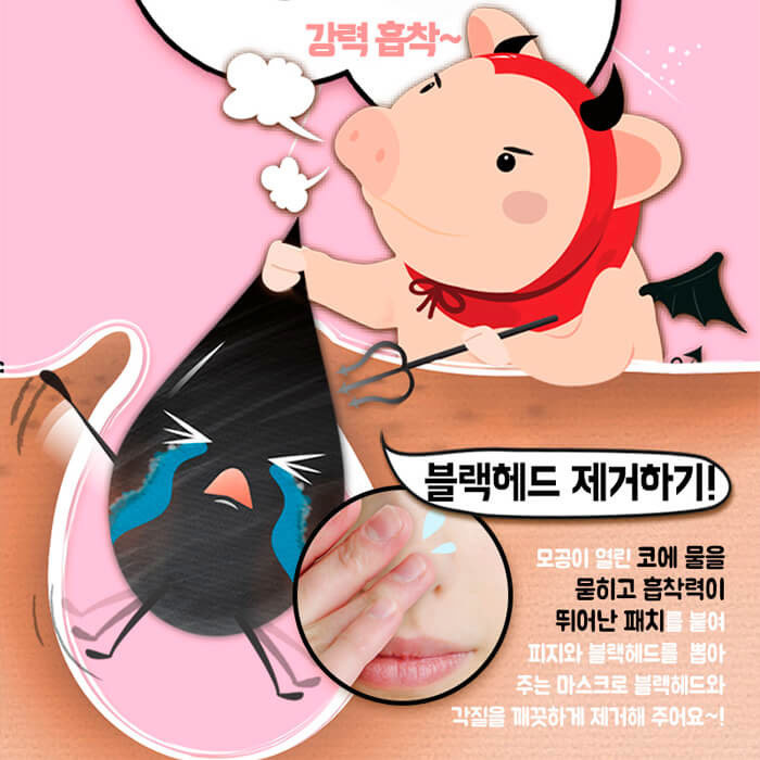 Elizavecca Black Head Solution 3 Step Nose Strip 6 г Набор для очищения кожи носа от черных точек 