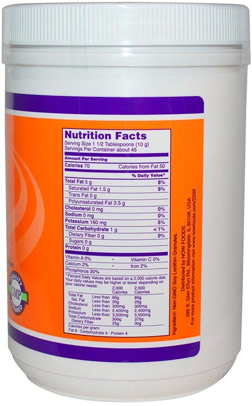 Now Lecithin Granules 454 г
