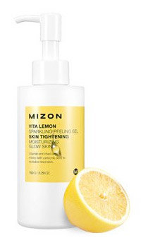Mizon Vita Lemon Sparkling Peeling Gel 150 мл Витаминный пилинг-гель с экстрактом лимона 