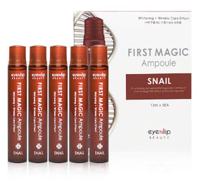 Eyenlip First Magic Ampoule Snail Ампулы для лица с улиточным экстрактом, 13мл*5