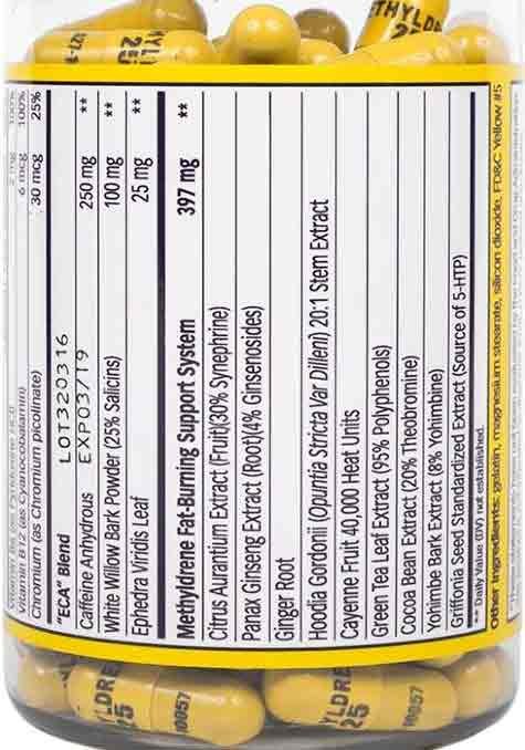 Cloma Pharma Methyldrene Eca 100 капсул