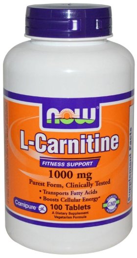 Now L-Carnitine 1000 мг 100 таблеток