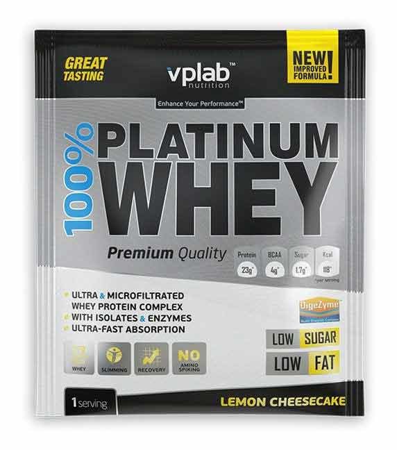 VPLab 100% Platinum Whey шоу-бокс Ассорти 30 г 