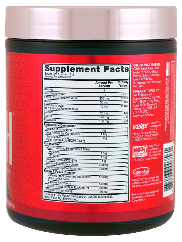Bsn EndoRush 390 г