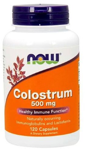 Now Colostrum 500 мг 120 капсул