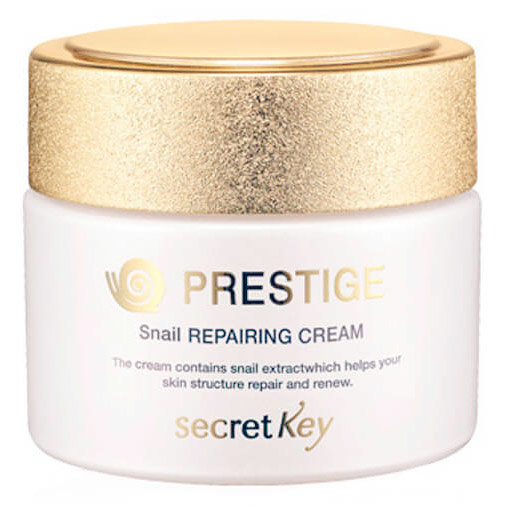 Secret Key Prestige Snail Repairing Cream 50 г Восстанавливающий крем с улиточным муцином 