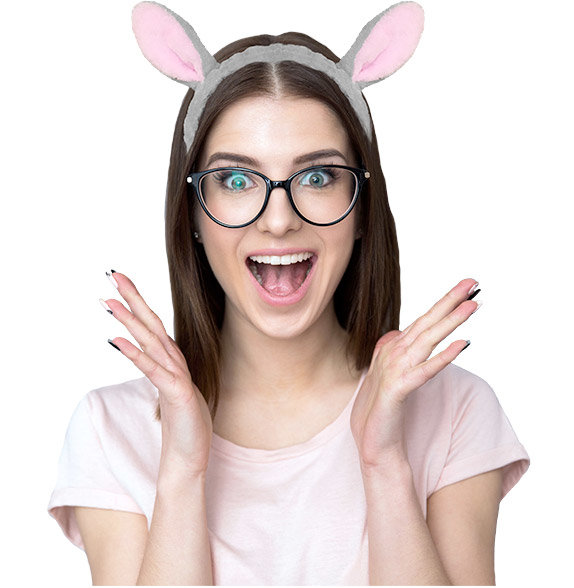 Etude Organix Повязка для волос Зайка 1 штука 