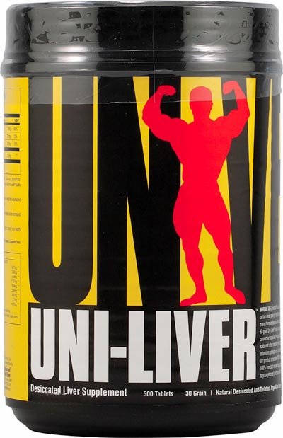Universal Nutrition Uni-Liver 500 таблеток