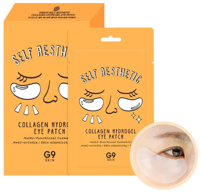 G9 Skin Self Aesthetic Collagen Hydrogel eye patch 3 г Патчи для глаз гидрогелевые с коллагеном 