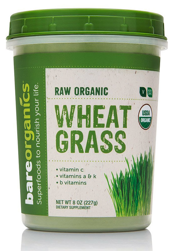BareOrganics Wheatgrass Powder 227 г 