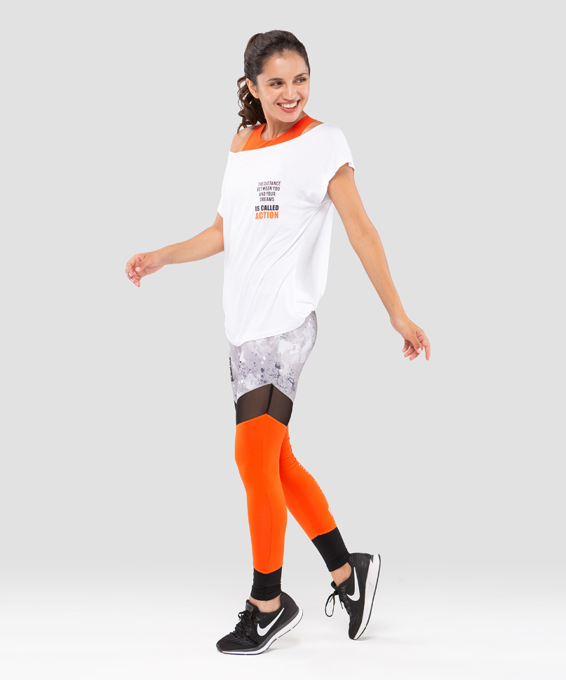 Женская футболка Ease Off white FA-WT-0202-WHT, белый