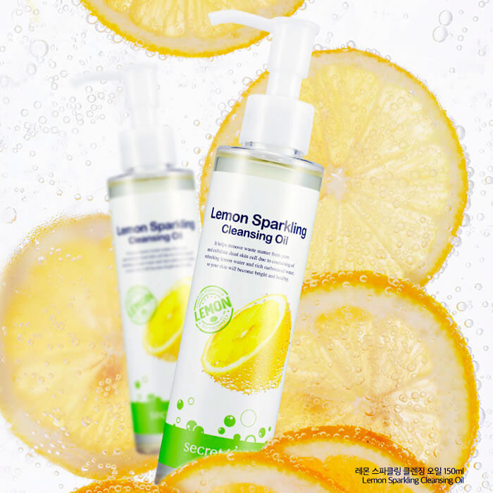 Secret Key Lemon Sparkling Cleansing Oil 150 мл Гидрофильное масло с экстрактом лимона 