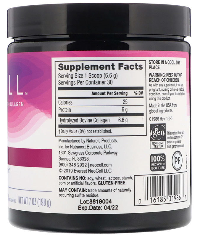 Neocell Super Collagen Unflavored 198 г 