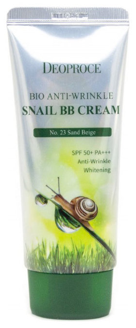 Deoproce Bio Anti-Wrinkle Snail Cream #21 60 г Крем Бб с экстрактом улитки