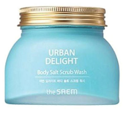 The Saem Urban Delight Body Salt Scrub Wash 320 г Скраб для тела с морской солью 