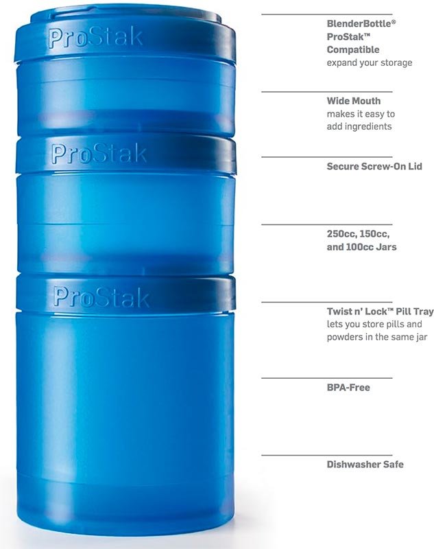 Blender Bottle ProStak Expansion Pak Full Color Blender Bottle ProStak Expansion Pak Full Color