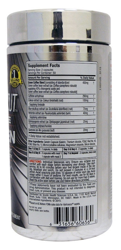 MuscleTech Hydroxycut Hardcore Next Gen 100 капсул