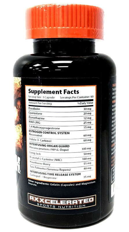 Axxcelerated Sports Nutrition Sasquatch Resurrection 60 капсул