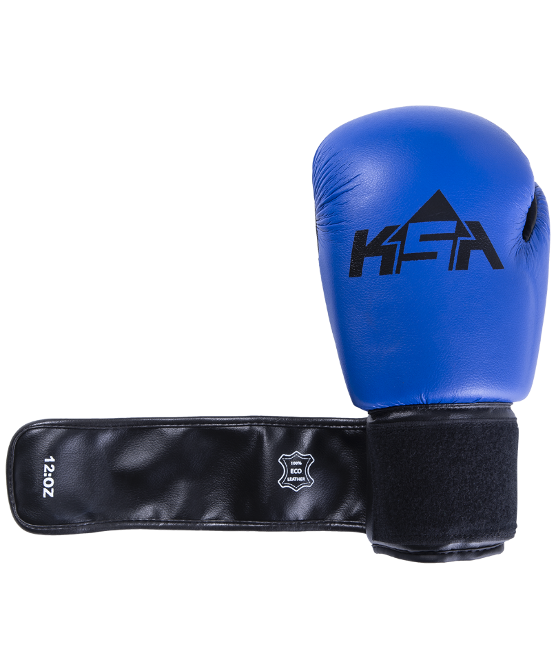Перчатки боксерские Spider Blue, к/з, 4 oz