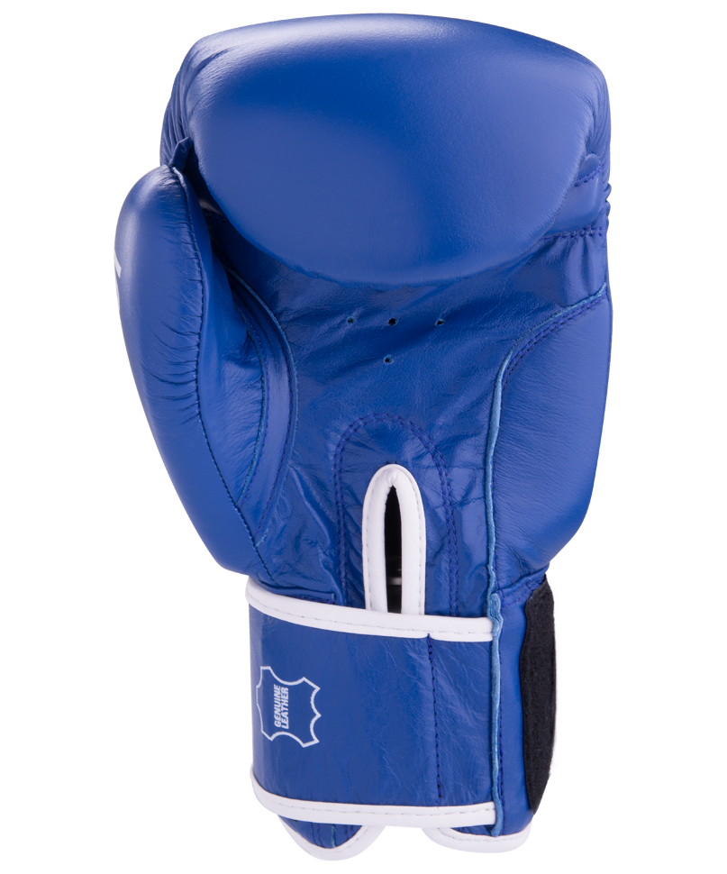 Перчатки боксерские GYM BGG-2018, 14oz, кожа, синие