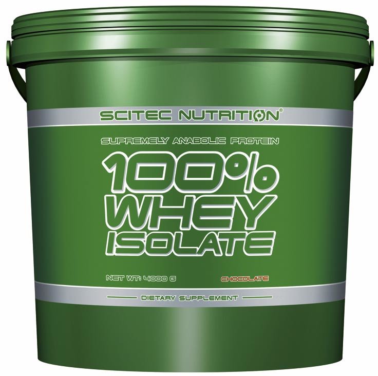 Scitec Nutrition 100% Whey Isolate 4 кг