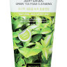 Jigott Natural Green Tea Foam Cleansing 180 мл Пенка для умывания с экстрактом зеленого чая