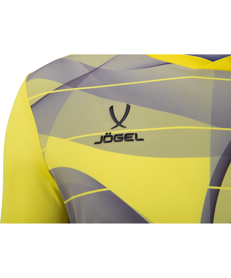 Свитер вратарский DIVISION PerFormDRY GK Pattern LS, желтый/черный/белый