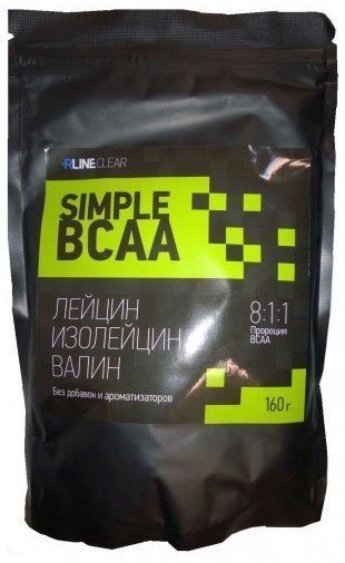 Rline Bcaa Simple 8:1:1 160 г