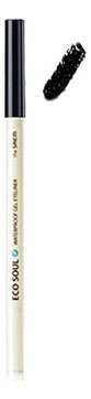 The Saem Eco Soul Waterproof Gel eyeliner 11 Dark Night Black Карандаш для глаз водост. гелевый