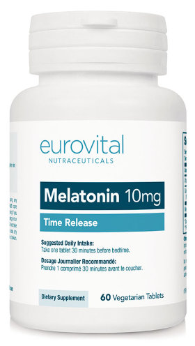 EuroVital Melatonin 10 мг Time Release 60 таблеток
