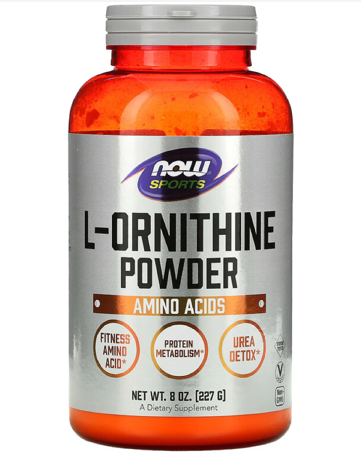 Now L-Ornithine Powder 227 г