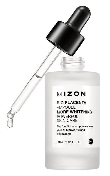 Mizon Bio Placenta Ampoule 30 мл Ампульная осветляющая сыворотка с экстрактом плаценты 
