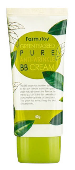 FarmStay Green Tea Seed Pure Anti-Wrinkle Bb Cream 40 мл Крем Бб антивозрастной 