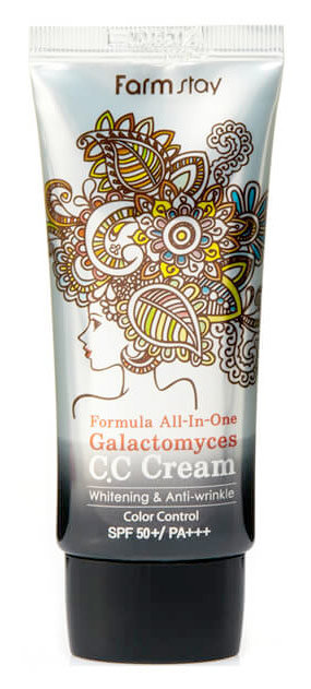 FarmStay Formula All In One Galactomyces C.C Cream 50 мл Крем Сс с ферментом галактомисис 