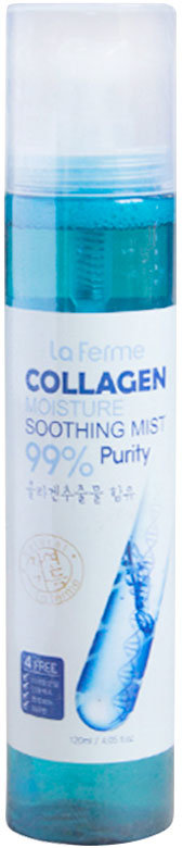 FarmStay La Ferme Moisture Soothing Collagen Mist 120 мл Увлажняющий мист для лица с коллагеном
