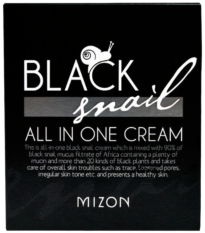 Mizon Black Snail 75 мл Чёрная улитка Крем "всё в одном"