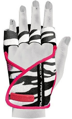 Chiba Lady Motivation Glove Чёрный/белый/розовый (40936)