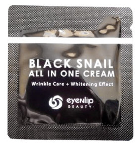 Eyenlip Black Snail All In One Cream Крем для лица многофункциональный пробник, 1,5 мл